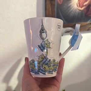 ✨👽 Rae Dunn x Disney Pixar Toy Story “The Claw Is Our Master” Mug 👽✨